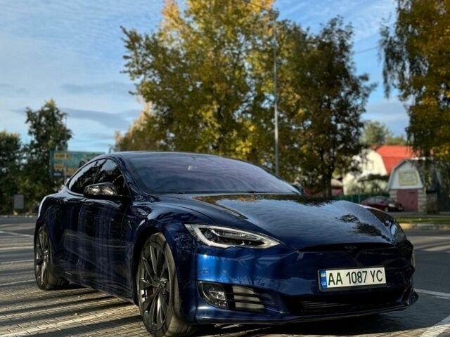 Синий Тесла Модель С, объемом двигателя 0 л и пробегом 82 тыс. км за 22500 $, фото 1 на Automoto.ua
