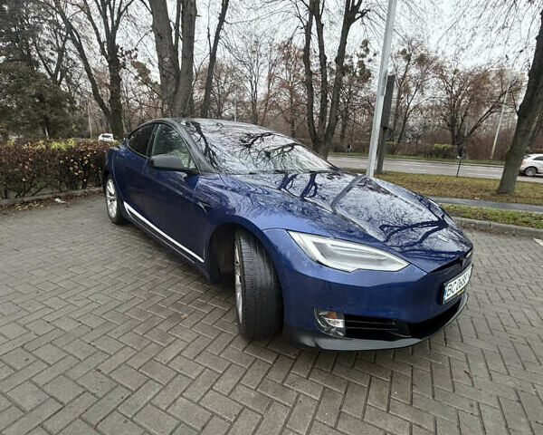Синій Тесла Модель С, об'ємом двигуна 0 л та пробігом 43 тис. км за 21500 $, фото 1 на Automoto.ua