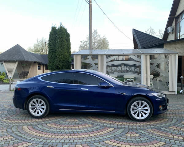 Синій Тесла Модель С, об'ємом двигуна 0 л та пробігом 85 тис. км за 36000 $, фото 1 на Automoto.ua