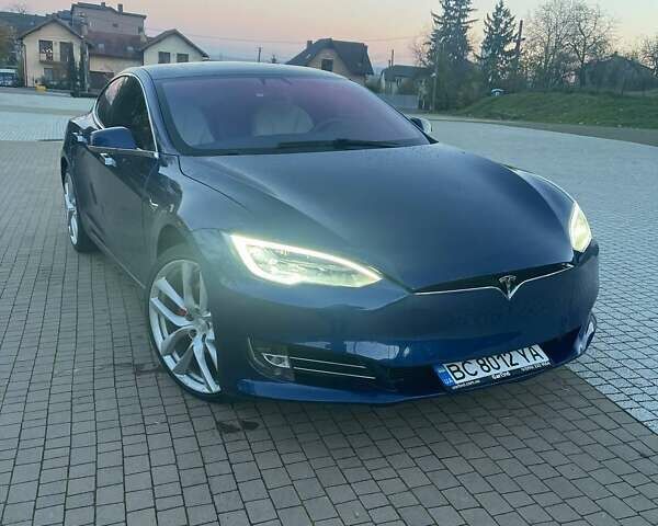 Синій Тесла Модель С, об'ємом двигуна 0 л та пробігом 47 тис. км за 30500 $, фото 1 на Automoto.ua