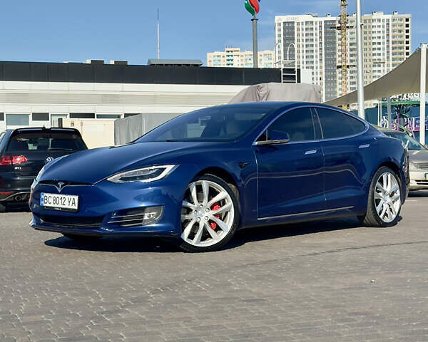Синій Тесла Модель С, об'ємом двигуна 0 л та пробігом 58 тис. км за 28000 $, фото 1 на Automoto.ua