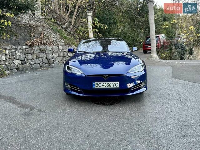 Синій Тесла Модель С, об'ємом двигуна 0 л та пробігом 103 тис. км за 26900 $, фото 1 на Automoto.ua