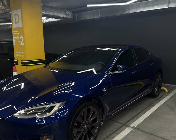 Синій Тесла Модель С, об'ємом двигуна 0 л та пробігом 112 тис. км за 37000 $, фото 1 на Automoto.ua
