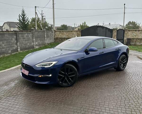Синій Тесла Модель С, об'ємом двигуна 0 л та пробігом 108 тис. км за 31999 $, фото 1 на Automoto.ua