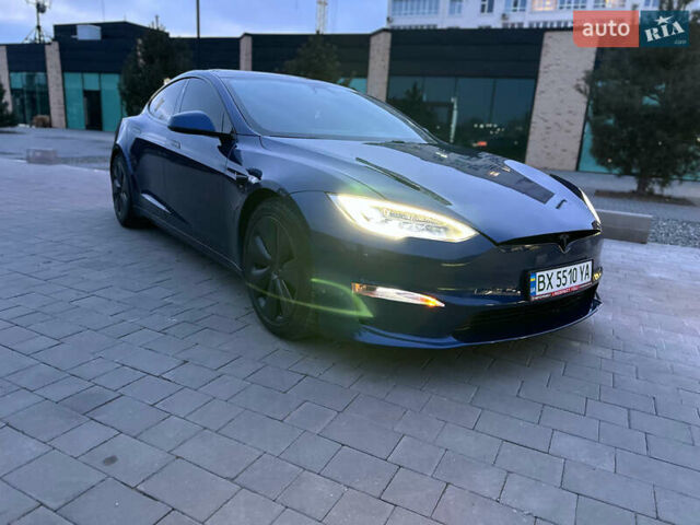 Синій Тесла Модель С, об'ємом двигуна 0 л та пробігом 42 тис. км за 34999 $, фото 1 на Automoto.ua