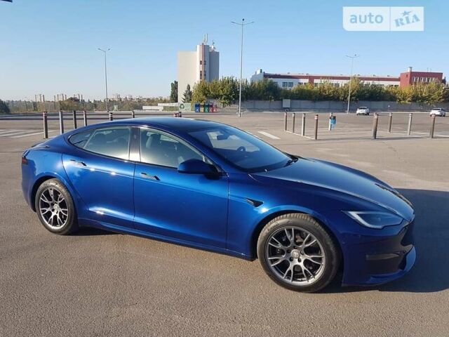Синий Тесла Модель С, объемом двигателя 0 л и пробегом 59 тыс. км за 68000 $, фото 1 на Automoto.ua