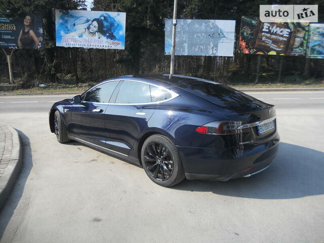 Синий Тесла Модель С, объемом двигателя 0 л и пробегом 144 тыс. км за 27500 $, фото 1 на Automoto.ua