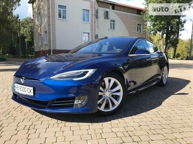 Синій Тесла Модель С, об'ємом двигуна 0 л та пробігом 52 тис. км за 77900 $, фото 1 на Automoto.ua