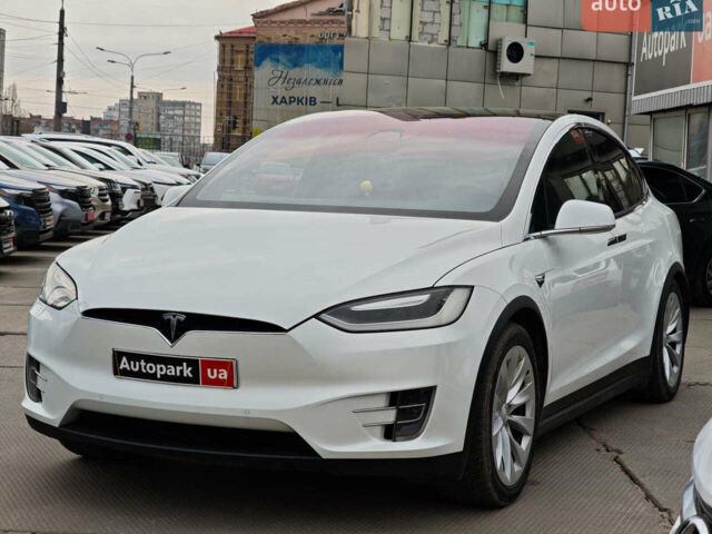 Білий Тесла Модель Х, об'ємом двигуна 0 л та пробігом 146 тис. км за 19590 $, фото 1 на Automoto.ua