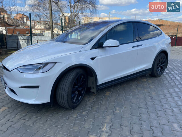 Білий Тесла Модель Х, об'ємом двигуна 0 л та пробігом 57 тис. км за 37998 $, фото 1 на Automoto.ua