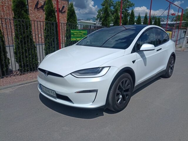Белый Тесла Модель Х, объемом двигателя 0 л и пробегом 26 тыс. км за 46000 $, фото 1 на Automoto.ua