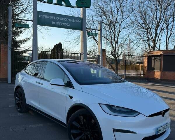 Белый Тесла Модель Х, объемом двигателя 0 л и пробегом 5 тыс. км за 43000 $, фото 1 на Automoto.ua