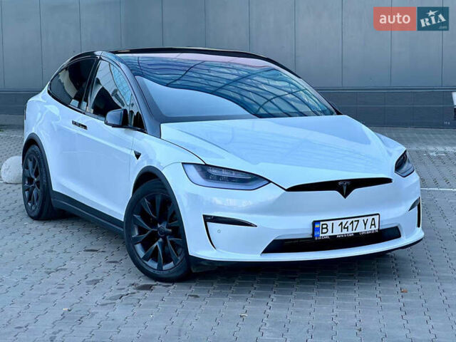 Білий Тесла Модель Х, об'ємом двигуна 0 л та пробігом 51 тис. км за 44900 $, фото 1 на Automoto.ua