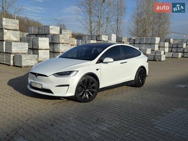 Білий Тесла Модель Х, об'ємом двигуна 0 л та пробігом 116 тис. км за 39900 $, фото 1 на Automoto.ua