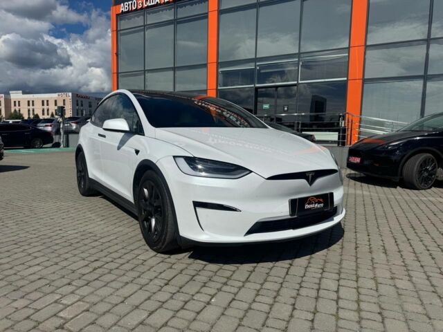 Білий Тесла Модель Х, об'ємом двигуна 100 л та пробігом 72 тис. км за 43500 $, фото 1 на Automoto.ua