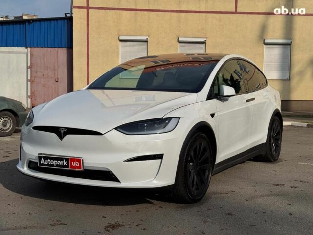 Білий Тесла Модель Х, об'ємом двигуна 0 л та пробігом 35 тис. км за 48990 $, фото 1 на Automoto.ua