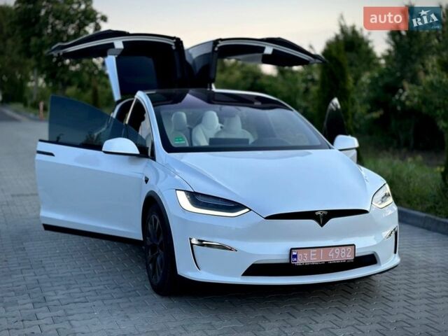 Білий Тесла Модель Х, об'ємом двигуна 0 л та пробігом 36 тис. км за 46999 $, фото 1 на Automoto.ua