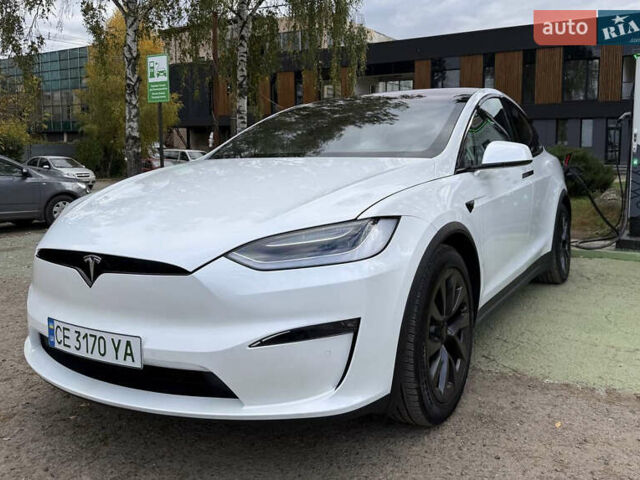 Белый Тесла Модель Х, объемом двигателя 0 л и пробегом 32 тыс. км за 49500 $, фото 1 на Automoto.ua