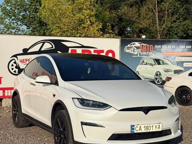 Білий Тесла Модель Х, об'ємом двигуна 0 л та пробігом 15 тис. км за 55500 $, фото 1 на Automoto.ua