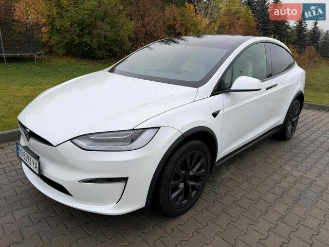Білий Тесла Модель Х, об'ємом двигуна 0 л та пробігом 73 тис. км за 41000 $, фото 1 на Automoto.ua