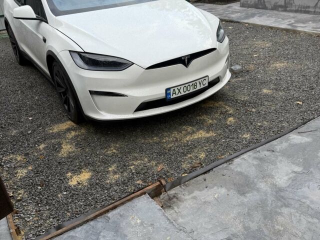 Белый Тесла Модель Х, объемом двигателя 0 л и пробегом 25 тыс. км за 49999 $, фото 1 на Automoto.ua