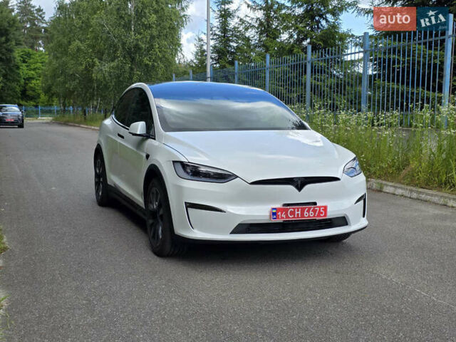 Білий Тесла Модель Х, об'ємом двигуна 0 л та пробігом 45 тис. км за 47500 $, фото 1 на Automoto.ua