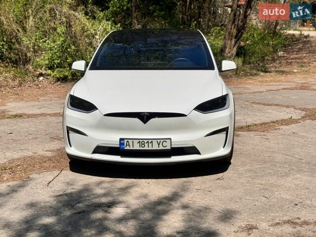 Білий Тесла Модель Х, об'ємом двигуна 0 л та пробігом 48 тис. км за 58500 $, фото 1 на Automoto.ua