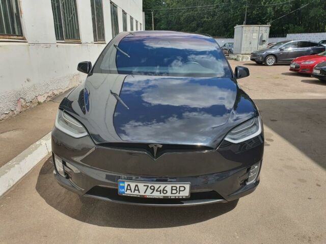 Черный Тесла Модель Х, объемом двигателя 0 л и пробегом 27 тыс. км за 58000 $, фото 1 на Automoto.ua