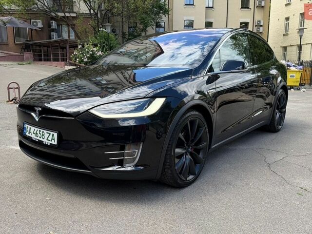 Чорний Тесла Модель Х, об'ємом двигуна 0 л та пробігом 49 тис. км за 22000 $, фото 1 на Automoto.ua