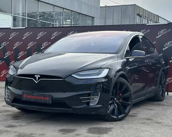 Черный Тесла Модель Х, объемом двигателя 0 л и пробегом 79 тыс. км за 24000 $, фото 1 на Automoto.ua