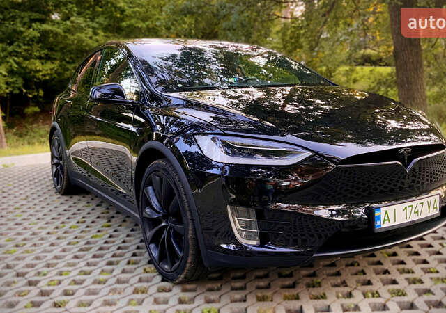 Чорний Тесла Модель Х, об'ємом двигуна 0 л та пробігом 97 тис. км за 44000 $, фото 1 на Automoto.ua