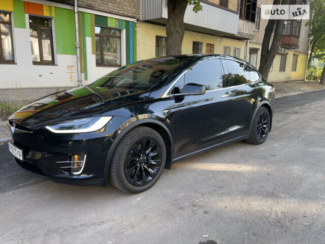 Черный Тесла Модель Х, объемом двигателя 0 л и пробегом 90 тыс. км за 21000 $, фото 1 на Automoto.ua