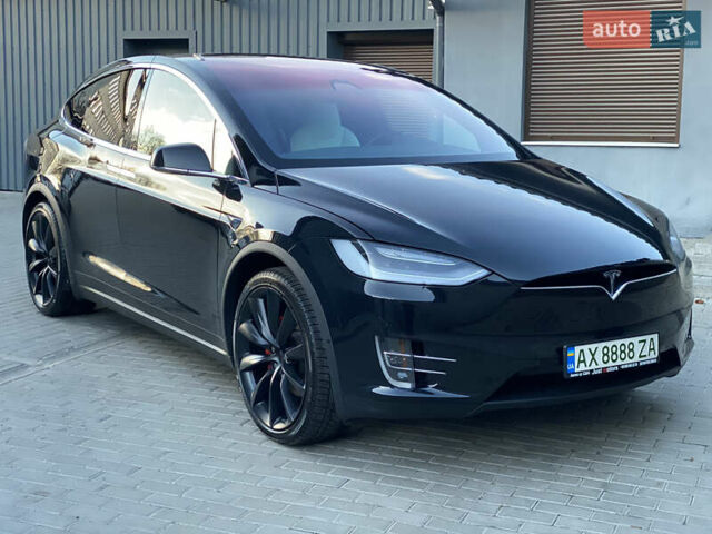Черный Тесла Модель Х, объемом двигателя 0 л и пробегом 12 тыс. км за 67000 $, фото 1 на Automoto.ua