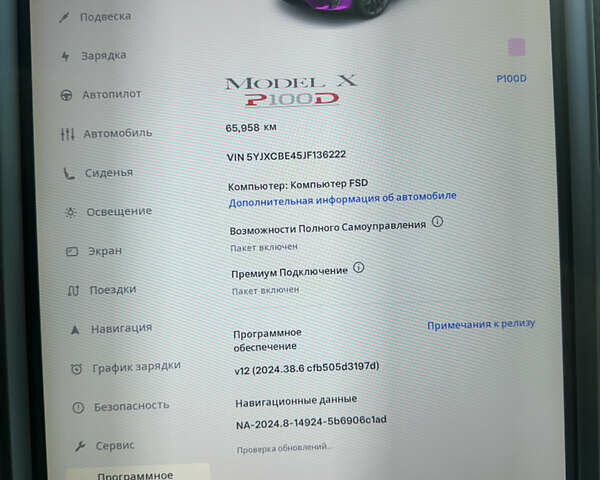 Черный Тесла Модель Х, объемом двигателя 0 л и пробегом 60 тыс. км за 39000 $, фото 1 на Automoto.ua