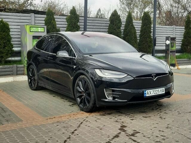 Чорний Тесла Модель Х, об'ємом двигуна 0 л та пробігом 76 тис. км за 30299 $, фото 1 на Automoto.ua