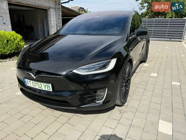 Черный Тесла Модель Х, объемом двигателя 0 л и пробегом 128 тыс. км за 25400 $, фото 1 на Automoto.ua