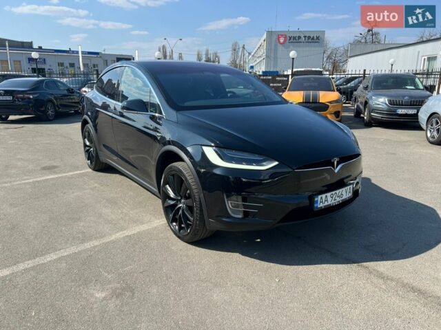 Черный Тесла Модель Х, объемом двигателя 0 л и пробегом 156 тыс. км за 27999 $, фото 1 на Automoto.ua