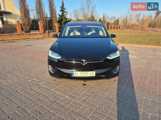 Чорний Тесла Модель Х, об'ємом двигуна 0 л та пробігом 165 тис. км за 21300 $, фото 1 на Automoto.ua