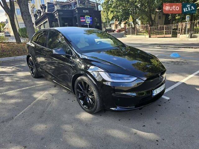 Черный Тесла Модель Х, объемом двигателя 0 л и пробегом 41 тыс. км за 28800 $, фото 1 на Automoto.ua