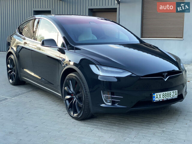 Черный Тесла Модель Х, объемом двигателя 0 л и пробегом 12 тыс. км за 67000 $, фото 1 на Automoto.ua