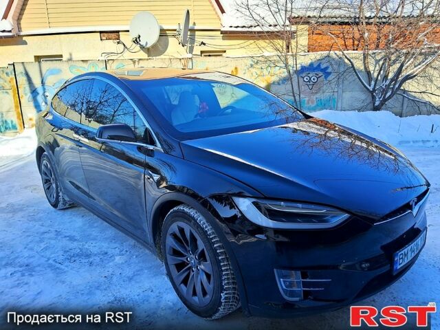 Чорний Тесла Модель Х, об'ємом двигуна 0.6 л та пробігом 113 тис. км за 26650 $, фото 1 на Automoto.ua