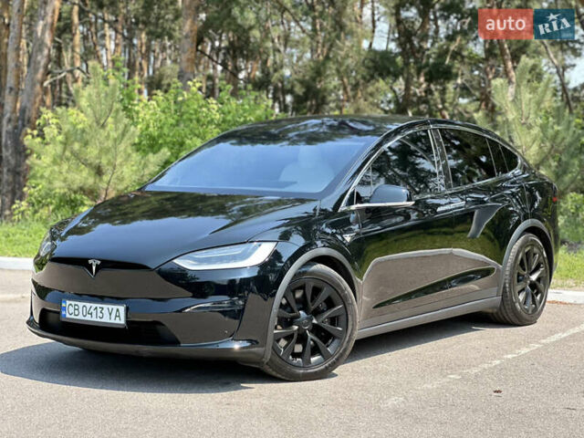 Черный Тесла Модель Х, объемом двигателя 0 л и пробегом 19 тыс. км за 47900 $, фото 1 на Automoto.ua