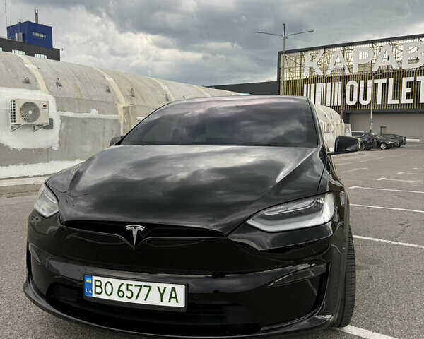 Чорний Тесла Модель Х, об'ємом двигуна 0 л та пробігом 39 тис. км за 52750 $, фото 1 на Automoto.ua