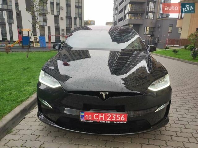 Черный Тесла Модель Х, объемом двигателя 0 л и пробегом 74 тыс. км за 43900 $, фото 1 на Automoto.ua