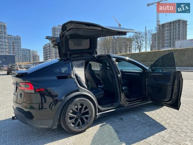 Черный Тесла Модель Х, объемом двигателя 0 л и пробегом 80 тыс. км за 49500 $, фото 1 на Automoto.ua