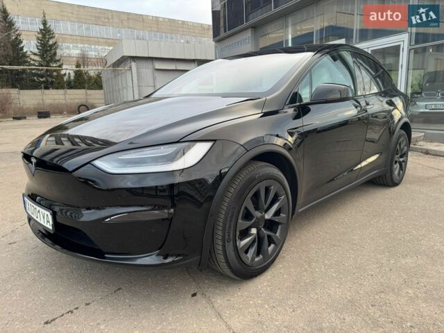 Черный Тесла Модель Х, объемом двигателя 0 л и пробегом 75 тыс. км за 39900 $, фото 1 на Automoto.ua