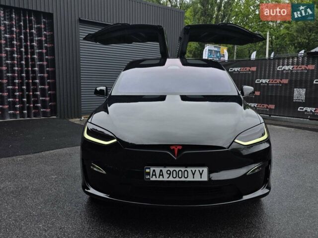 Черный Тесла Модель Х, объемом двигателя 0 л и пробегом 30 тыс. км за 44500 $, фото 1 на Automoto.ua