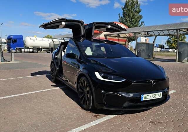 Черный Тесла Модель Х, объемом двигателя 0 л и пробегом 32 тыс. км за 55500 $, фото 1 на Automoto.ua