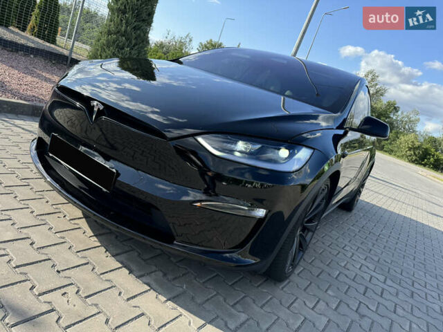 Черный Тесла Модель Х, объемом двигателя 0 л и пробегом 29 тыс. км за 51000 $, фото 1 на Automoto.ua