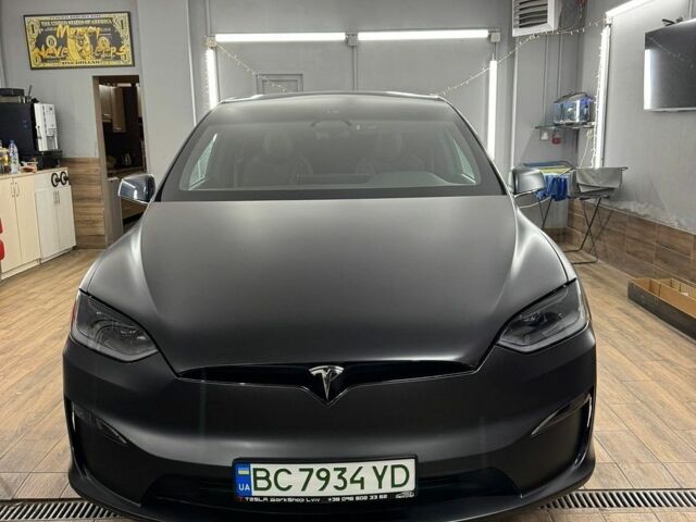 Черный Тесла Модель Х, объемом двигателя 0 л и пробегом 22 тыс. км за 60000 $, фото 1 на Automoto.ua